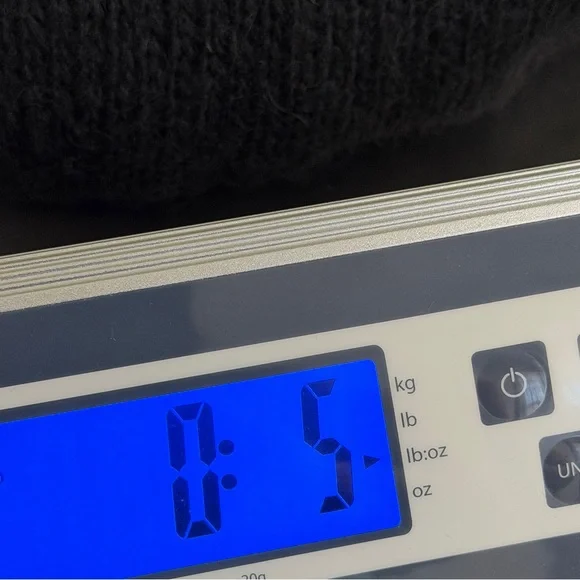 Wooden Ships SMALL MEDIUM Black Mohair Wool Open Front Cardigan Sweater - Picture 7 of 7